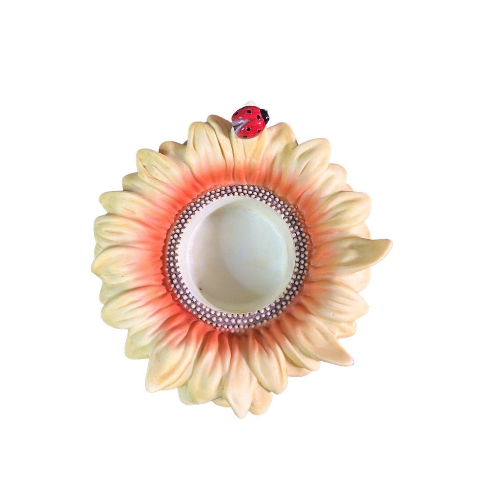 PartyLite Sunflower Buddies Ladybug‎ Tealight Votive Candle Holder - Picture 1 of 2